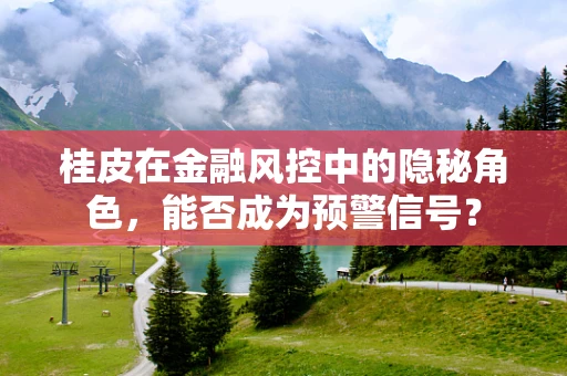 桂皮在金融风控中的隐秘角色，能否成为预警信号？