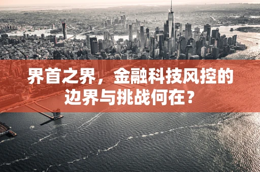界首之界，金融科技风控的边界与挑战何在？