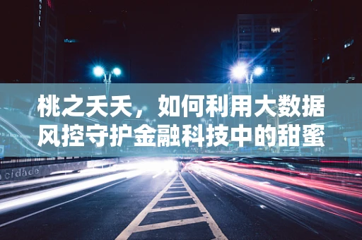 桃之夭夭，如何利用大数据风控守护金融科技中的甜蜜陷阱？